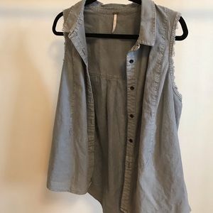 Free People flowy vest